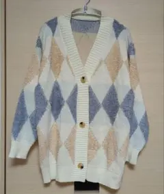 アーガイル ニット