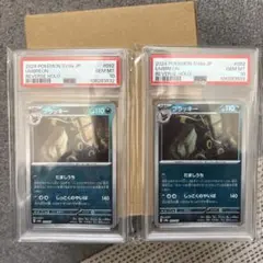 連番　ブラッキー　モンスターボールミラー　PSA10 テラスタルフェス
