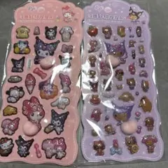 即発送！日焼けクロミ　マイメロディー　おしりシール　桃ぷにぷにシール　２枚セット