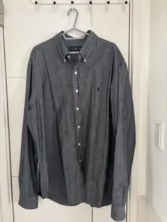 ポロ　ラルフローレン　ボタンダウン シャンブレーシャツ
