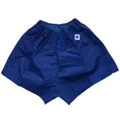 80s DESCENTE デサント DP40 ナイロン 紺青 S ショートパンツ