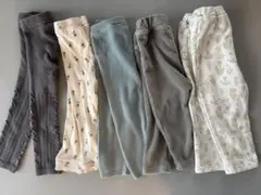 女の子　レギンス80.90サイズ　まとめ売り