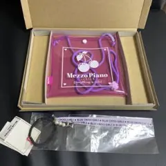 メゾピアノ　ビニール　サコッシュ　ニコプチふろく　ブルークロスガールズ　ヘアゴム