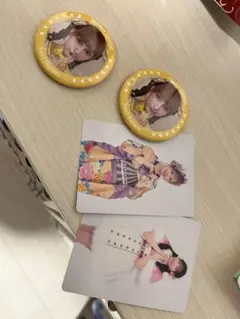 FRUITS ZIPPER キャンディ衣装 缶バッチ　クリスマス衣装　着物