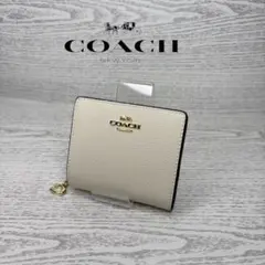 極上美品　COACH コーチ　二つ折り財布　S8038のサムネイル