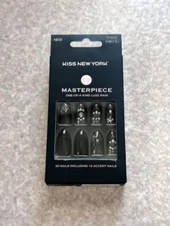 KISS NEW YORK ネイル つけ爪 ブラック 黒のサムネイル