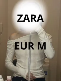 ZARA ワンショルダー　白　M