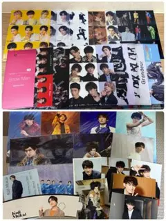 Snow Man 特典A5サイズクリアファイル、チケットホルダー、向井康二 写真