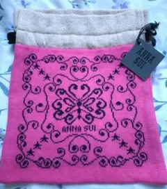 ANNA SUI ピンク ポーチ 約22cm x 19cm