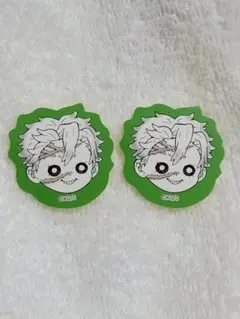 鬼滅の刃　フレークシール　鬼滅の刃原画展　不死川実弥　2枚セット