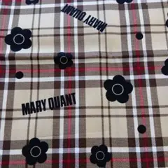 ★MARY QUANT チェック柄★ 花柄 生地