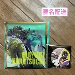 BLEACH World クリアミニ色紙 缶バッジ 涅マユリ 2個セット