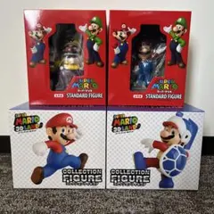 ⭐️新品未開封⭐️④点セット‼️スーパーマリオ　マリオ & ワリオ　フィギュア