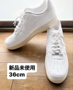新品未使用 NIKE AIR FORCE 1 07 白 36cm US18 - メルカリ