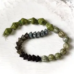 チェコガラスビーズ