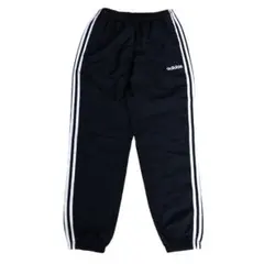 た*︎様 アディダス ウインドブレーカーパンツ 3ライン ブラック US古着 t