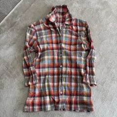 【TSUMORI CHISATO】クレプリシャツ　チェック柄　ウエスタン調　2