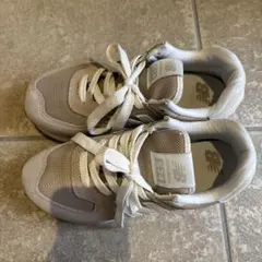 厚底　ニューバランス　574 スニーカー