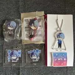 プロセカ 青柳冬弥 アクリルキーホルダー ラバーストラップ ころっと