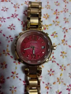 シチズン 電波ソーラー Xc チタン H240 ハッピーフライト レッドピンク