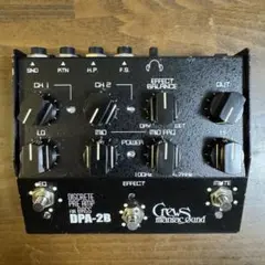 限定値下げ【ベースプリアンプ】Crews maniac sound DPA-2B used】Crews Maniac Sound / DPA-2B Discrete Pre Amp for Bass