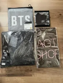 BTS 公式トレーナー(メンバー直筆タイトル入り)　タオル　スローガン　マスク