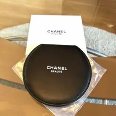 未使用！CHANEL BEAUTE 黒手鏡 ミラー ブラック ノベルティのサムネイル