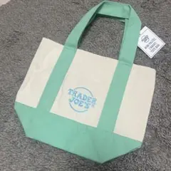 未使用　トレジョ　ミニエコバッグ　パステルグリーン