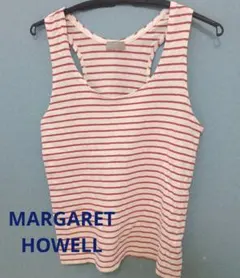 MARGARET HOWELL 赤ボーダー タンクトップのサムネイル