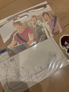 すずめの戸締り　芹澤　ポストカード　原画　ステッカー