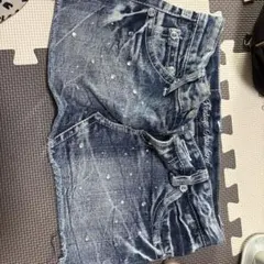 Standard. デニムミニスカート ダークブルー