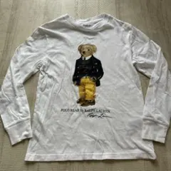 キッズ ラルフローレン ポロベア 長袖 Tシャツ 140のサムネイル