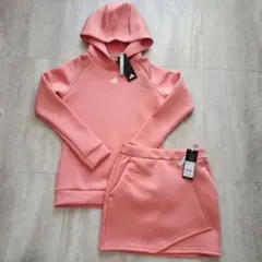 adidas アディダスゴルフ ダンボールニットセットアップ フーディSサイズ