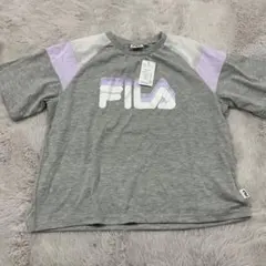 新品！キッズ子ども女の子トップス半袖TシャツFILA グレー １５０センチ