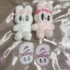 エスターバニー ぬいぐるみマスコット 2種セット