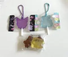 値下げ サンリオキーホルダー、チャームセット おまけ付き