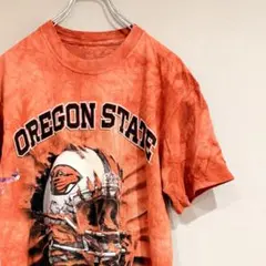 t*6様 USA 古着 THE MOUNTAIN オレゴン州立大学 タイダイ T