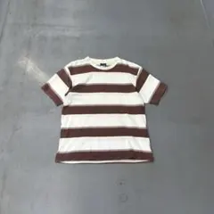 90s GOTCHA ボーダー　編み込み　半袖　tシャツ　カットソー　メンズ