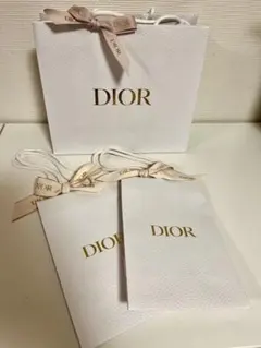 Dior ショップ袋セット ホワイト
