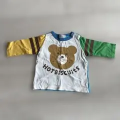 HOT BISCUITS クマプリント Tシャツ 70