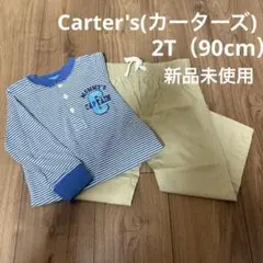 carter's 2T ストライプ Tシャツとパンツ　セットアップ　90センチ
