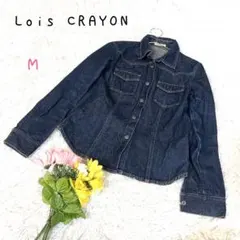 ⭐︎ロイスクレヨン【M】デニムシャツ 長袖トップス 襟付きシャツブラウスのサムネイル