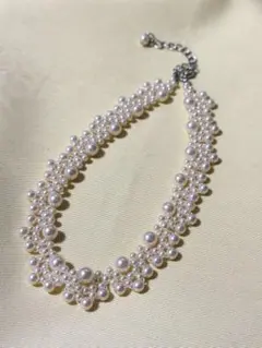 パールネックレス＊パールチョーカー