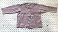 カーディガン　ピンク　入園式