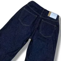 【美品】 Antgauge ワイドフレア 日本製 濃紺 パッチ銀＆薄茶 デニムのサムネイル