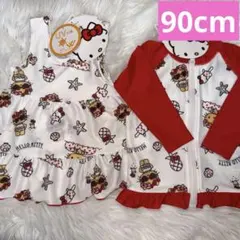 ★新品タグ付き★Hello Kitty UVカット水着セット90cm