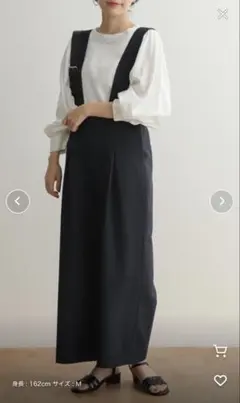 DOORS ハイウエストサロペット　ネイビー Sサイズ