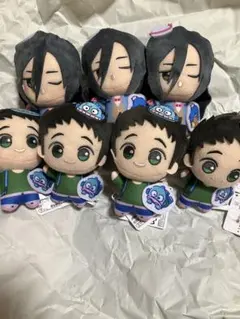 ブルーロック サンリオキャラクターズ ちびぐるみ　蟻生十兵衛　時光青志　7個