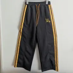 トラックパンツセンタープレスバタフライ蝶刺繍ジョガーパンツトラックパンツS