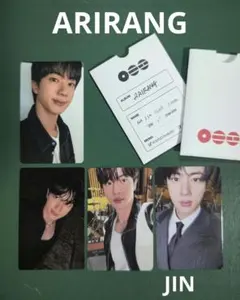 BTS 【JIN】ARIRANG　Weverse 特典/3形態アルバム封入トレカ